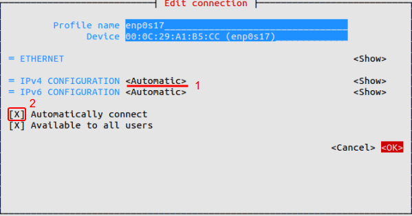 Setup network on centos 7