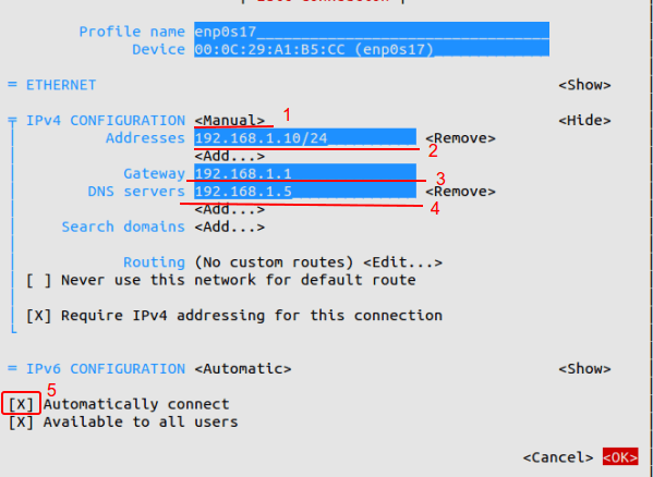 Setup network on centos 7